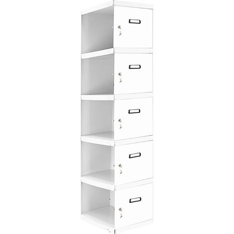 Simonrack Simonlocker Prof. Dism Casier-armoire Gris Blanc (1/3)