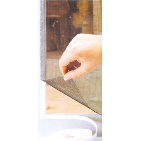 ZANZARIERA IN POLIESTERE PER FINESTRE cm 130 x 150 - col. nero