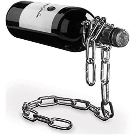 Wine Bottle Holder, Magic Chain, STAINLESS STEEL Wine Bottle Holder (1/5)