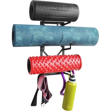 Wandhalterung für Yoga- und Pilatesausrüstung, 40 x 20 x 10 cm (1/5)