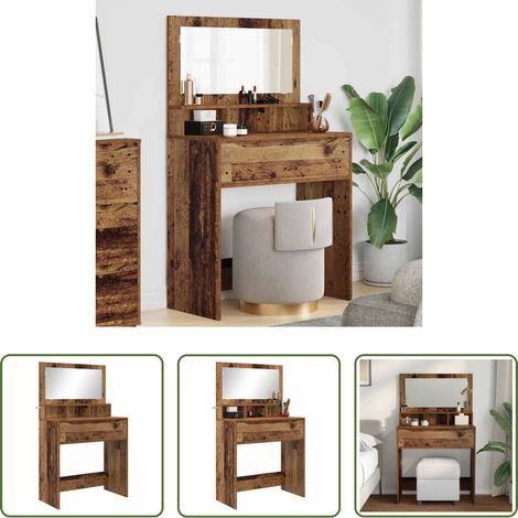 Altholz - Schlafzimmer-Frisiertische Altholz 80 x 39,6 x 135 cm (1/5)