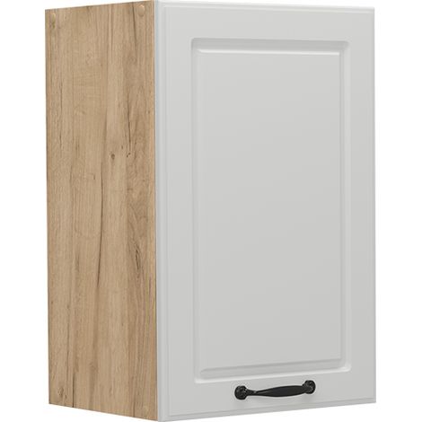 Hängeschrank R-Line, Weiß Landhaus, 40 cm, Vicco