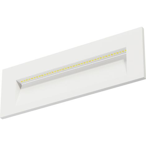 Beneito Faure Faretto Led segnapasso da incasso a parete Tween - 5W, Switch CCT, Illuminazione Interni ed Esterni, corridoi o passaggi - Bianco