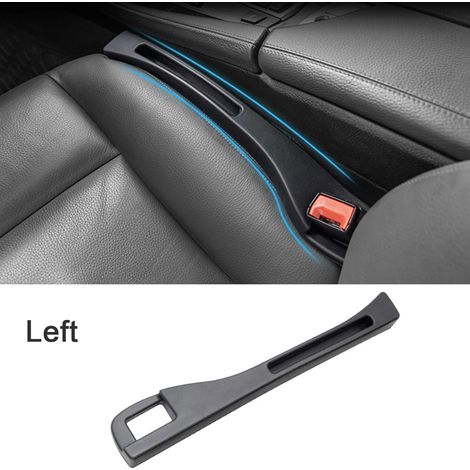 (Noir gauche 1 pièce) Joint de remplissage universel souple pour siège auto, compatible avec coque de téléphone, joint de couture latérale, joint anti-fuite, accessoires intérieurs auto (1/5)