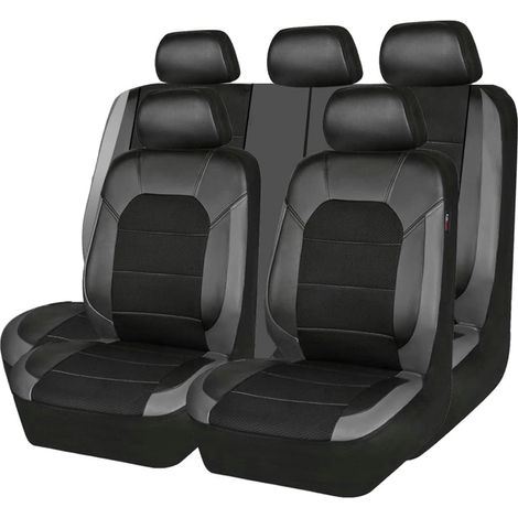 Universal Car Seat Covers for Renault Scenic 3 Megane Sport Megane 2 Megane 3 Megane II Megane Scenic Car Accessories Grey (1/5)