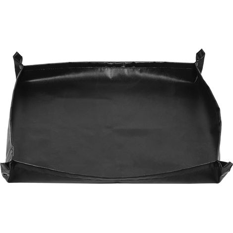 Tapis Ignifuge en Silicone Noir pour Barbecue Extérieur – Protection Thermique Résistante à la Chaleur – Tapis de Cuisson Multifonction pour Terrasse, Camping et Grillades Gaz, (1/5)