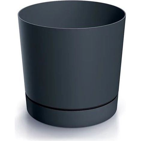 Pot de fleurs anthracite Tubo P DPOP150