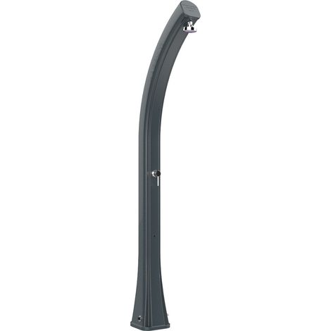 Doccia Solare da Giardino 35L Miscelatore Arkema Happy XL Grigio Antracite (1/10)