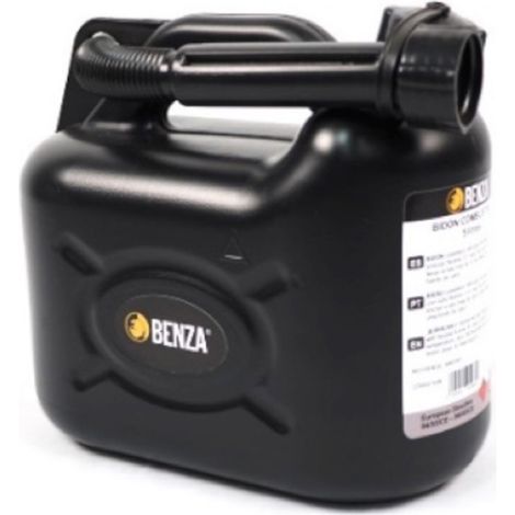 Bidón de Combustible Benza 5L Homologado con Tubo Flexible