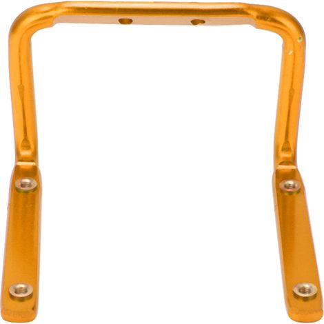 Porte-bidon de vélo en alliage d'aluminium, facile à installer, léger, sûr et robuste, accessoire de cyclisme jaune (1/5)