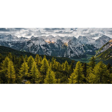 Papier peint panoramique naturel Dolomites Sauvages (1/4)