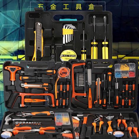 Trousse à outils combinée avec pince, clé et tournevis, usage domestique et automobile (1/5)