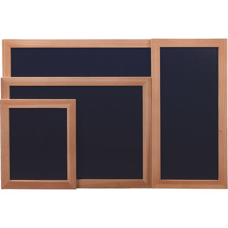 Ardoise murale Woody teck - 40 x 60 cm (1/5)