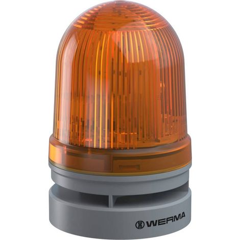 Werma Signaltechnik Segnalatore luminoso Werma 461.320.70 Giallo 12 V/DC 110 dB (1/2)