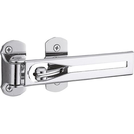 Apriporta di sicurezza per porta d'ingresso, acciaio, cromato, limitatore apertura - THIRARD