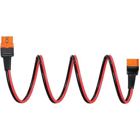 Câble de charge portable pour batterie XT60i, connecteur mâle-femelle, rallonge pour drones à batterie déportée et panneaux solaires, multicolore (1/5)