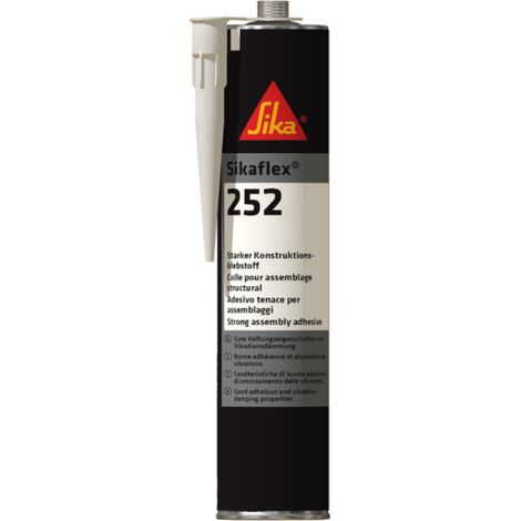 Adesivo per incollaggio strutturale - SIKA Sikaflex 252 - Bianco - 300ml
