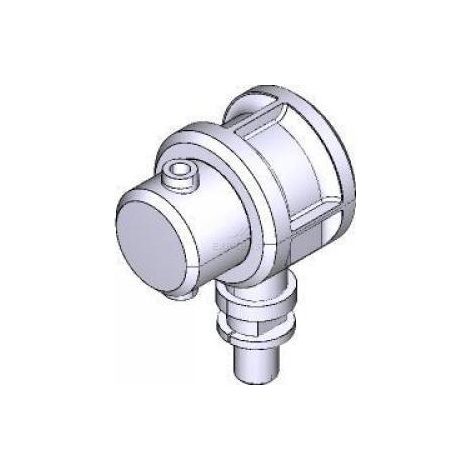 Tête de traction avec goujon de fixation – Pièce détachée pour motorisation de portail CAME KRONO – Usage spécifique pour portes battantes