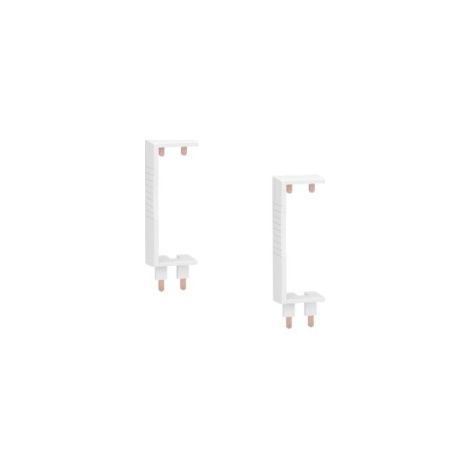 Schneider - Resi9 XE - LOT de 2 Peignes vertical - Pour tableau 2 Rangu00e9es - Ru00e9f. : R9EXVx2 (1/4)