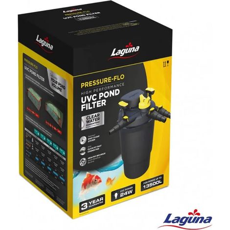kit filtration bassin Laguna pressure flo 13500 clarificateur UVC