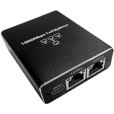 Gigabit-Ethernet-RJ45-Splitter (1 bis 3 Anschlüsse, 1000 Mbit/s) (1/5)