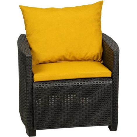 Coussin Ensemble de coussin Coffee set - JARDIN PRIVE - Cumin