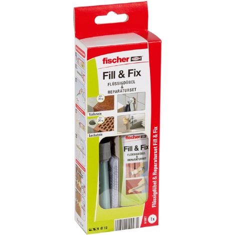 Fischer Flüssigdübel Fill & Fix 25 ml Reparatur-Set (1/5)