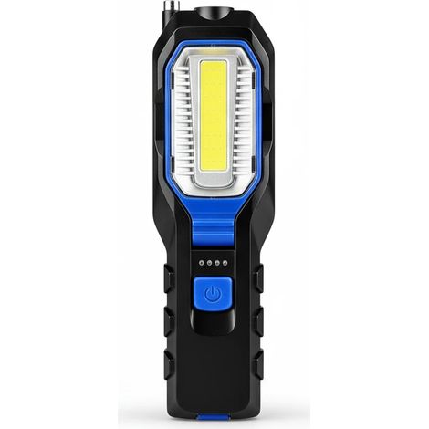 Lampe de travail LED rechargeable magnétique USB avec crochet (1/3)