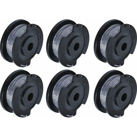 F016800569 Bobine et fil Strimmer compatibles avec le remplacement Bos-ch EasyGrassCut,6 pièces (1/2)