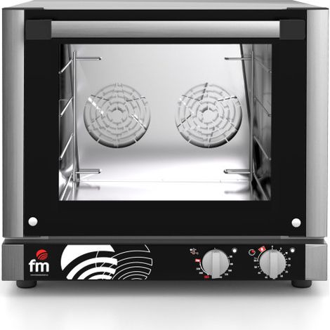 Four à Air Pulsé Professionnel en Inox 3100 W - 450 x 340 x 345 mm - FM
