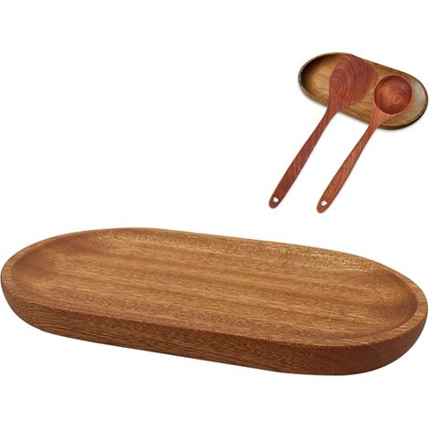 1 porte-ustensiles de cuisine, porte-ustensiles de cuisine vintage en bois naturel pour spatules, cuillères, pinces et autres ustensiles de cuisine (1/5)