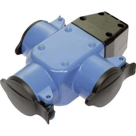 as-schwabe Schwabe 60057 toma hembra azul IP44