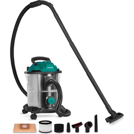 Nass- und Trockensauger - 1400W - Blasfunktion - 20L Tank - 3m Schlauch - 6m Netzkabel