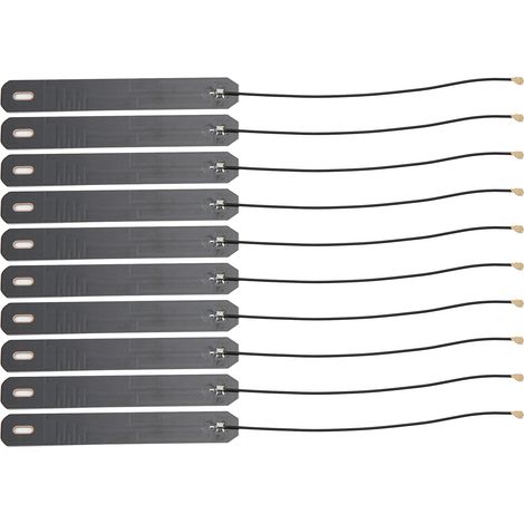 Lot de 10 antennes internes PCB NZ‑4G‑PCB‑002, gain élevé, interface IPEX, antenne WiFi sans fil. (1/5)