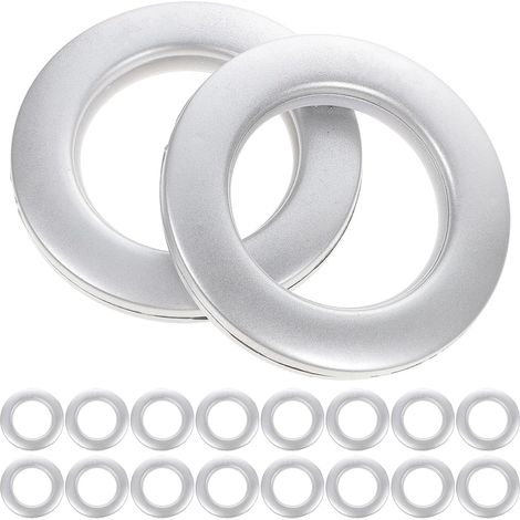 Anneaux illets pour Rideaux Coulissants Fixation Rutilisable (1/5)