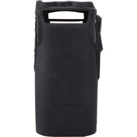 Étui de protection en silicone souple pour talkie-walkie Baofeng UV82, noir (1/5)