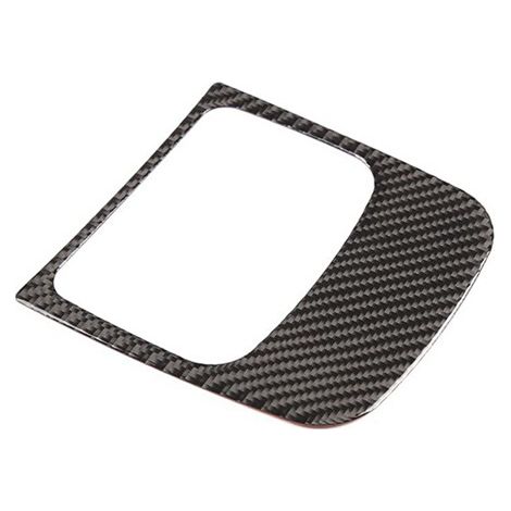 1 color: Carbon fiber texture Material: Soft carbon fiber OC09716 Rear storage compartment panel cover. (1/4)