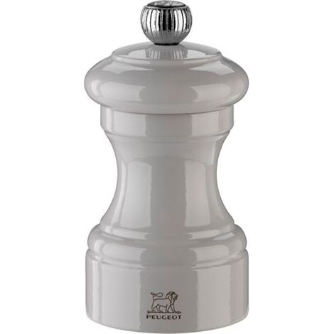 Peugeot Bistro Pfeffermühle 10 cm Perlgrau lackiertes Holz