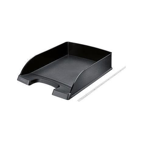 Corbeille à courrier standard Leitz noire - Lot de 5