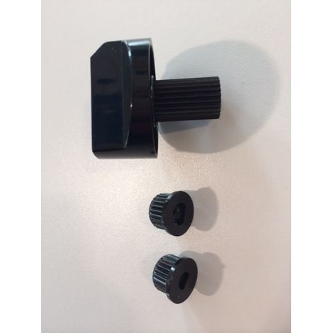 KIT MANETTE UNIVERSELLE NOIRE FOUR TABLE DE CUISSON MNR Universel (1/3)