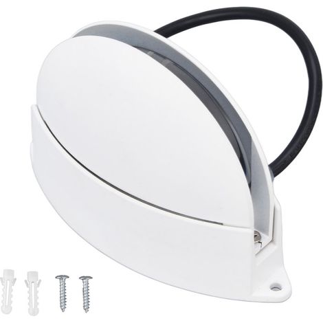 Lampe murale LED semi-circulaire 180° pour couloir, salon, appui de fenêtre, lumière chaude AC85-265V (1/5)