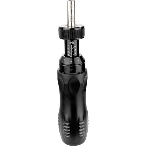 Tournevis dynamométrique réglable 1/4", plage 1,1-7,9 N·m, incrément 0,1 N·m (1/5)