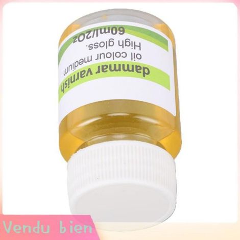 Vernis brillant pour peinture acrylique, vernis transparent haute brillance de 60 ml pour éviter les rayures et la poussière pour (1/4)