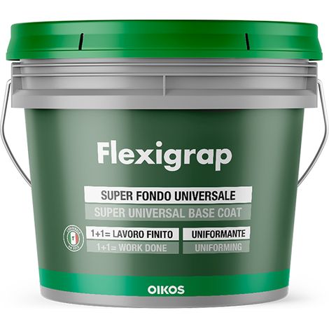 Fondo super aggrappante Oikos Flexigrap "03" lt. 1 CC Medium