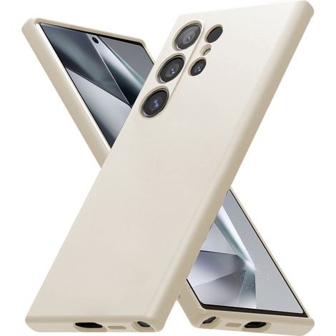 Cover Crong Color - Custodia per Samsung Galaxy S24 Ultra (Beige) (1/5)