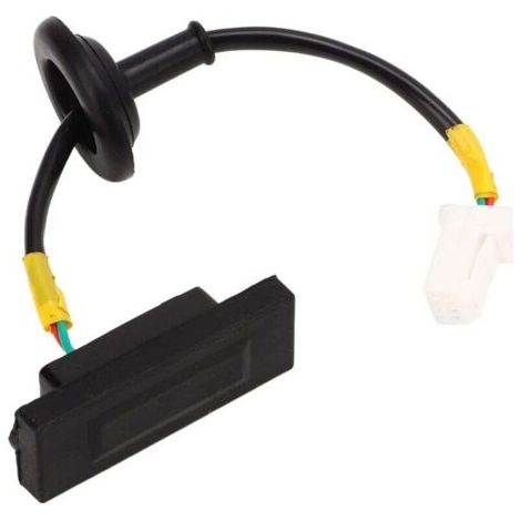 Loquet de coffre de bouton de hayon, interrupteur de déverrouillage de coffre arrière 81260-1W220 pièces de rechange pour Kia Rio 2011-2017 (1/4)