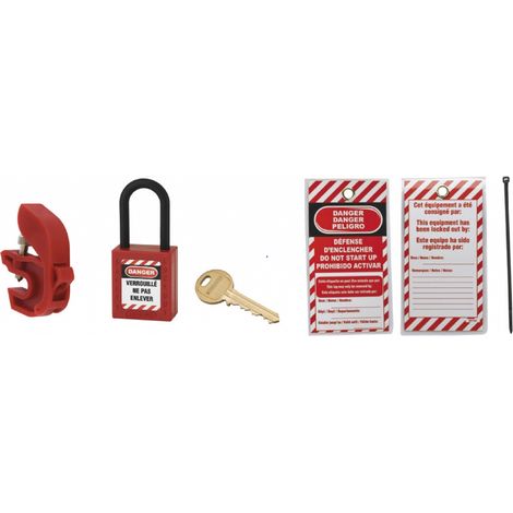 Kit manutenzione elettrica n. 3 per Lockout/Tagout elettrico – THIRARD