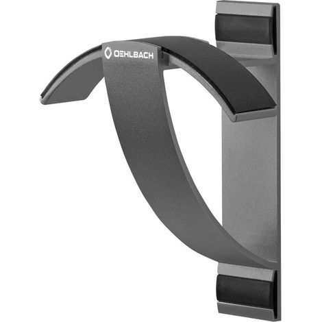 Oehlbach Alu Style W1 Supporto poggia cuffie Antracite (1/3)