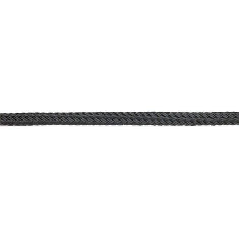 Moore line 22 mm 100 metri doppia treccia nera nautica