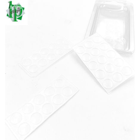 PARACOLPO ADESIVO PIATTO TRASPARENTE SPESSORE 1.5 MM IN BLISTER DA 50 PZ (1/2)